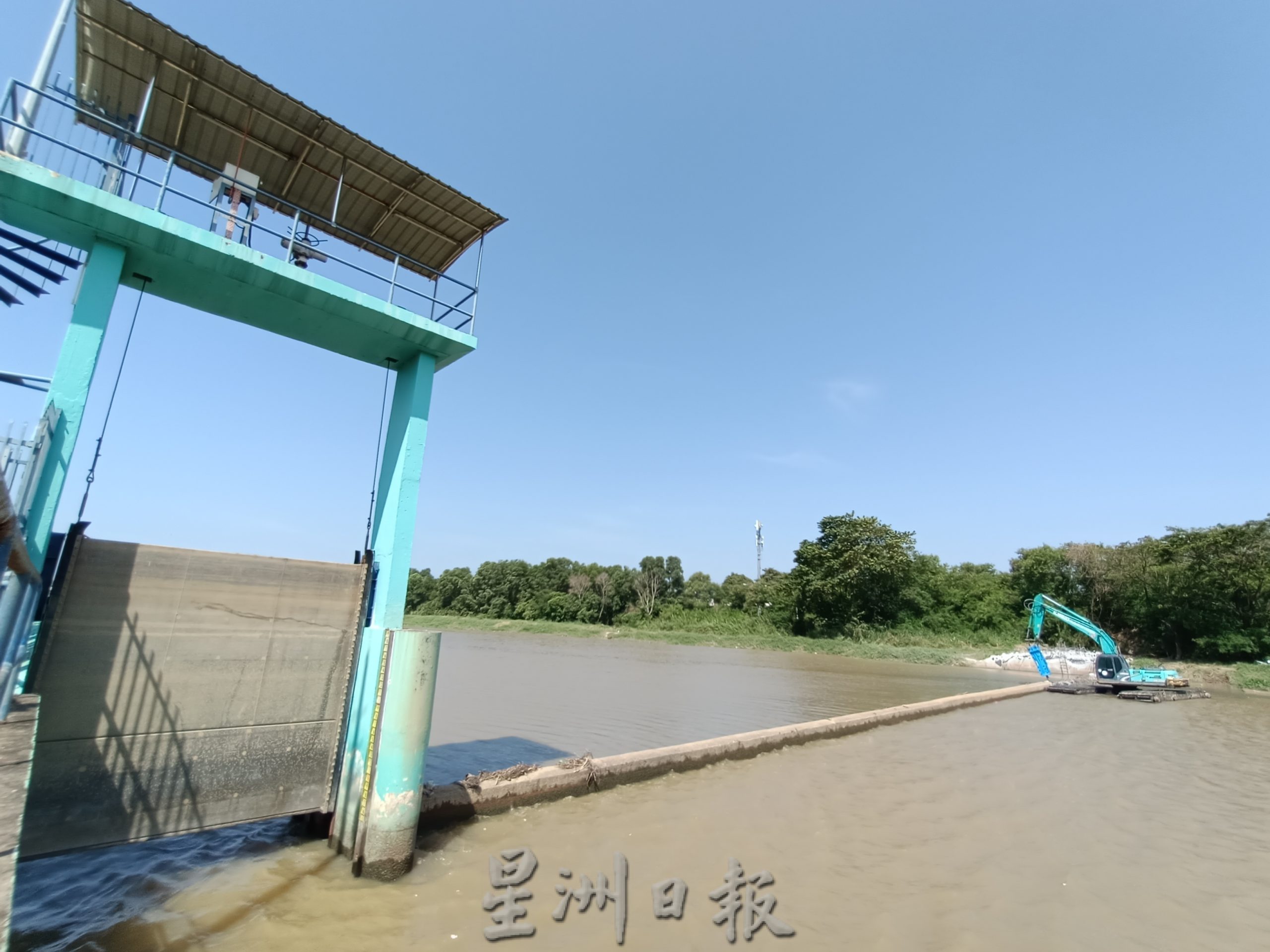 (古城第六版主文)默迪卡挡水墙被拆,下游地区恐成为水灾黑区