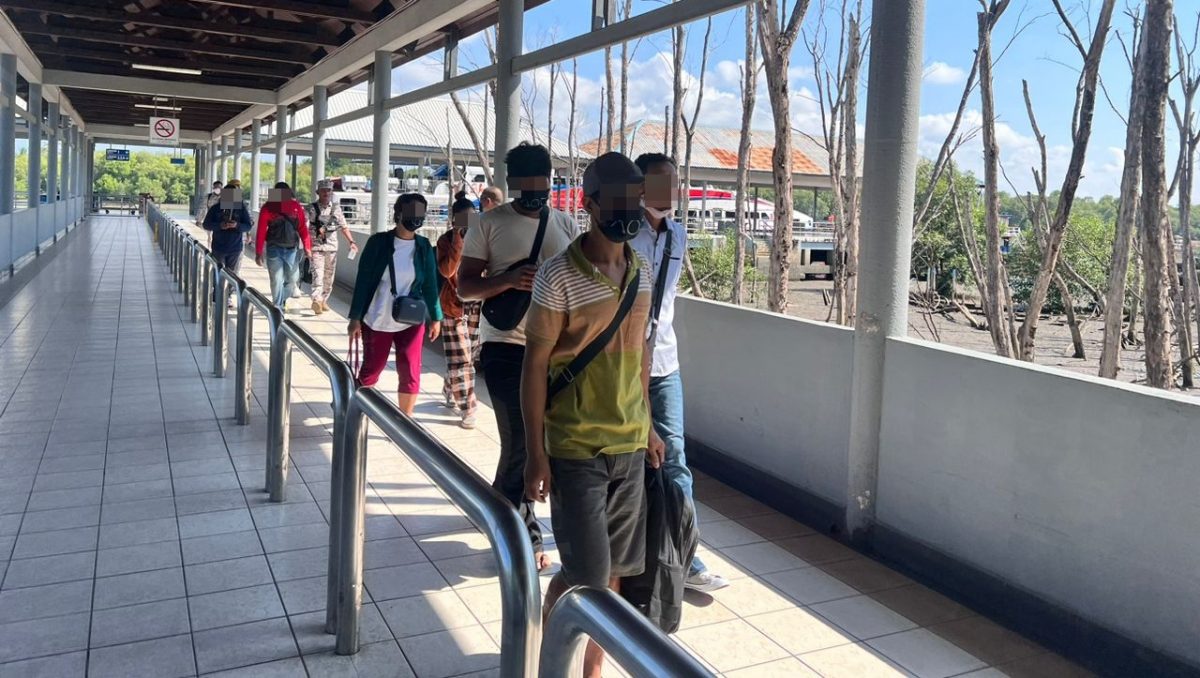 7名缅甸籍非法入境者被捕。