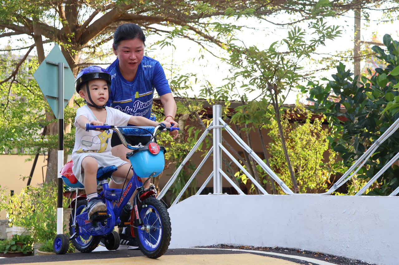 +(大北马)北海交通公园免费借出儿童脚车计划重启。