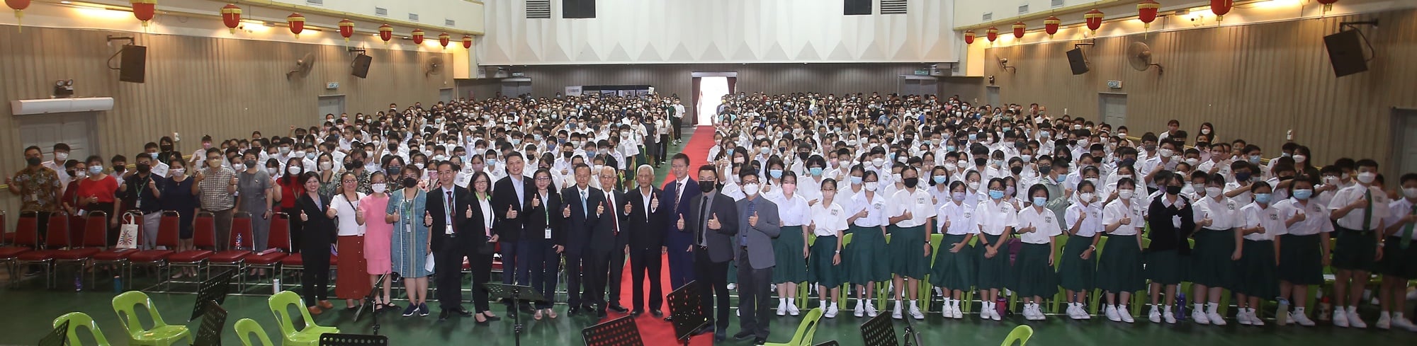 (大北马)韩中学生增加空间不够,黄赐兴:将建4层“乐学楼”