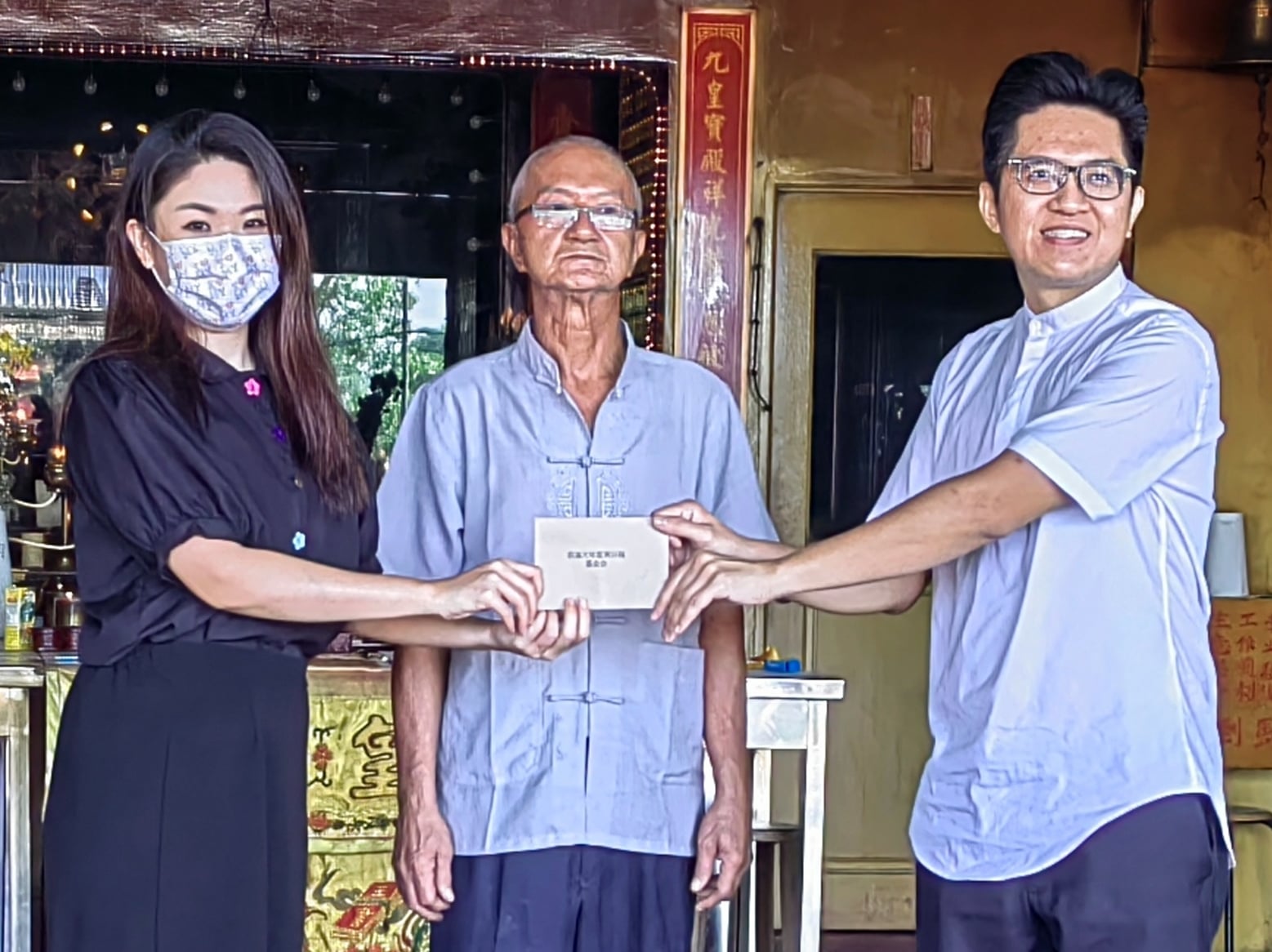 (大北马)黄钲源捐7000助慈善!