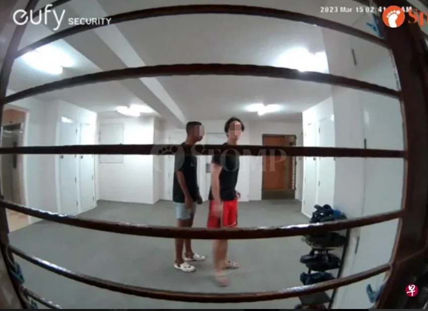 (已签发)柔:狮城二三事:两少年恶作剧凌晨按门铃扰邻 加冷居民报警