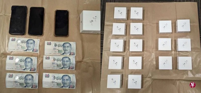 (已签发)柔:狮城二三事:涉卖冒牌苹果耳机 狮城2男将被控