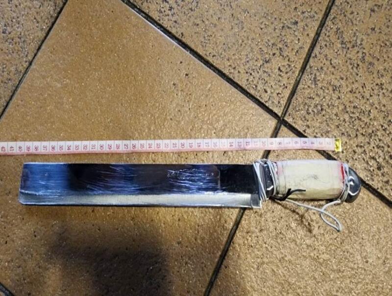 (已签发)柔:狮城二三事:狂汉挥长刀拒捕 遭警电击制伏