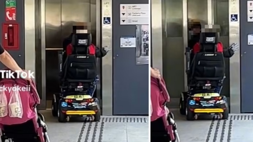 (已签发)柔:狮城二三事:疑争电梯起纠纷 乘代步工具者猛按电梯阻人上楼