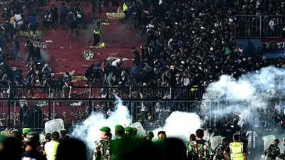 Indonesia jails two football match officials over stadium crush