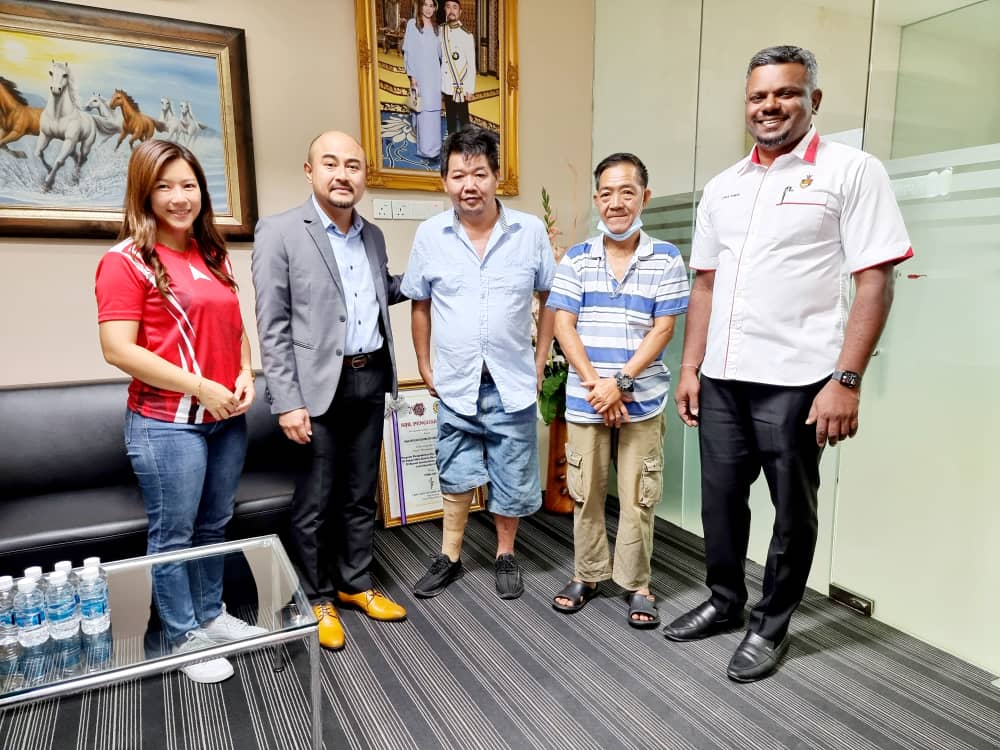 ns文丁:获发展商捐助,截肢者重新站起来