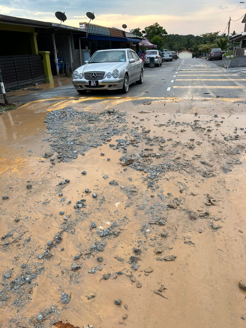 NS芙蓉/黄泥来袭,20户遭殃