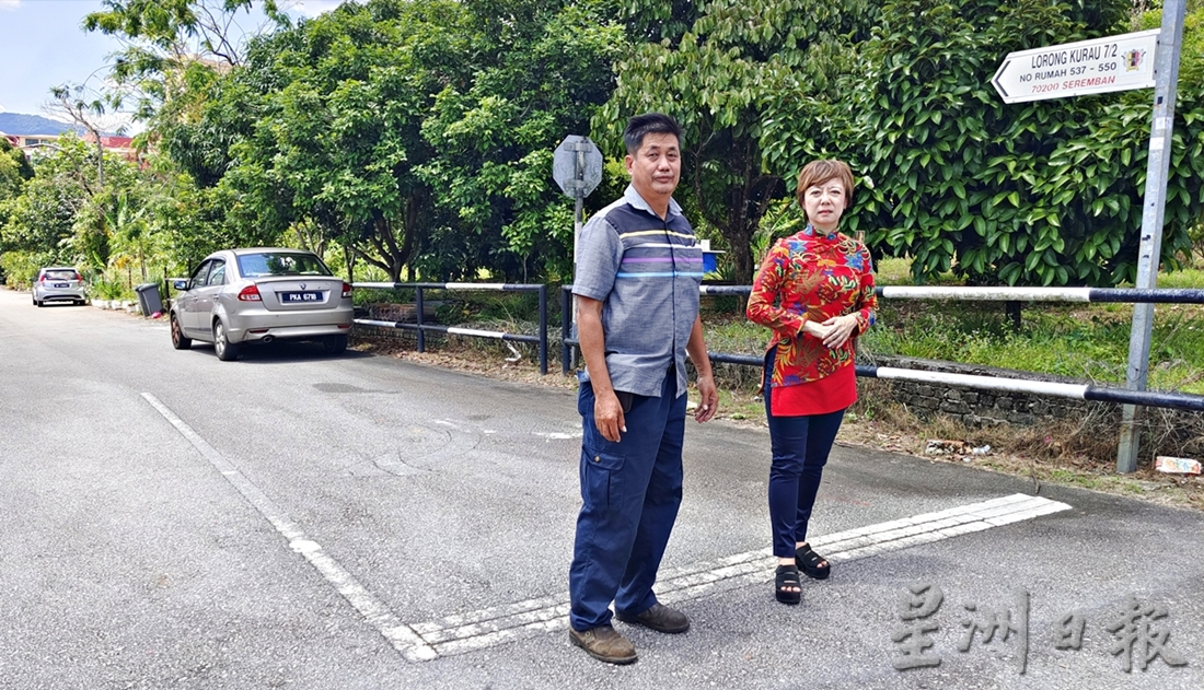 NS芙蓉:百美花园第一期展铺路工程,民众无需“额外付费”