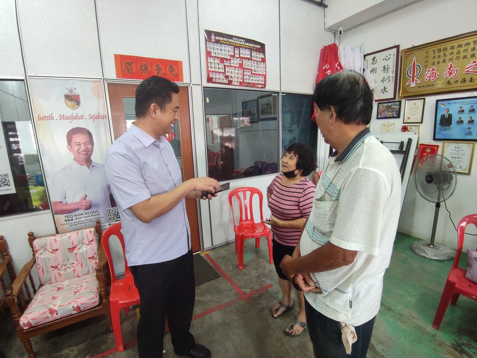 NS马口:马口服务中心及内陆税收局都涌现申请援助金人潮