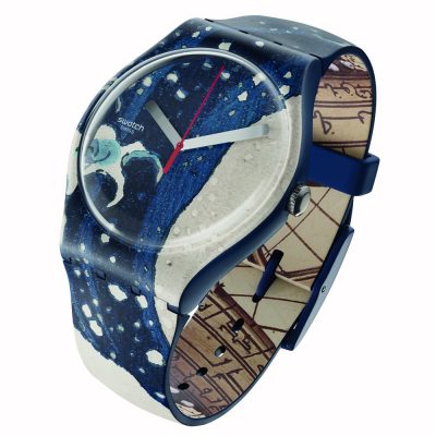 Swatch 把艺术名画嵌入表中，戴在手上