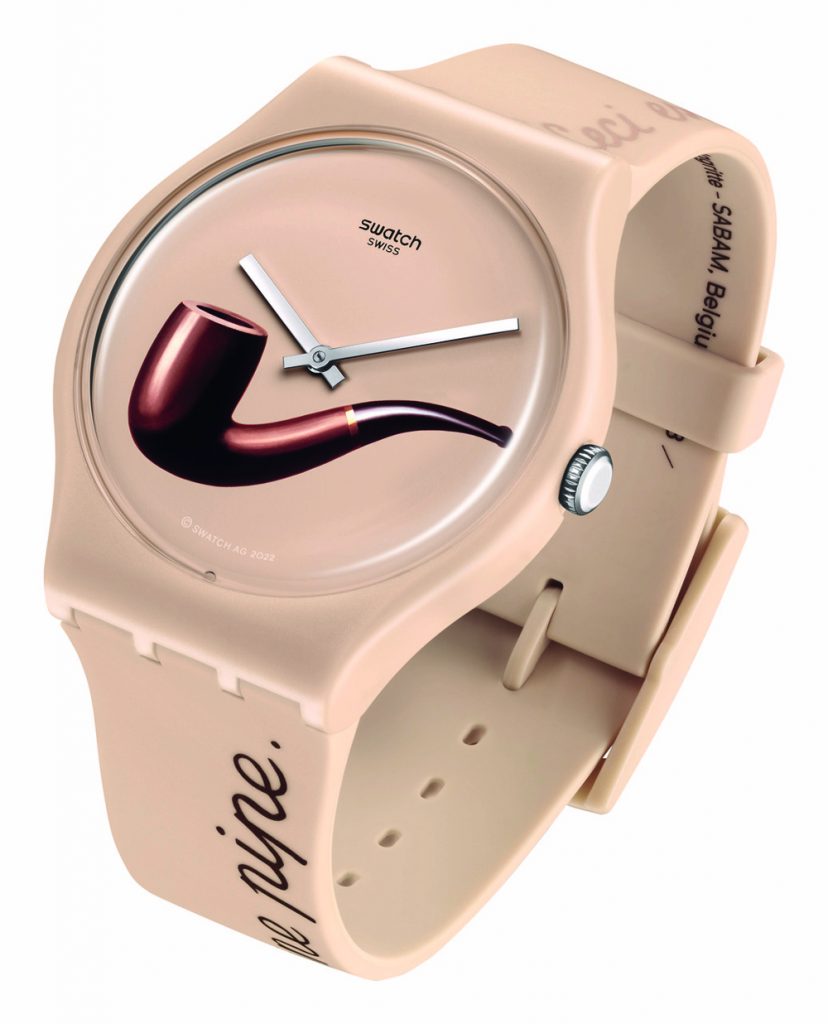 Swatch 把艺术名画嵌入表中，戴在手上