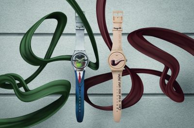 Swatch 把艺术名画嵌入表中，戴在手上
