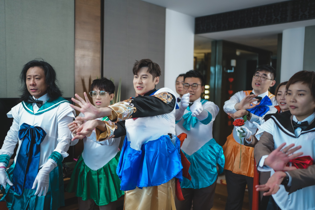 反串美少女战士闯关 陈家乐连诗雅含泪宣誓