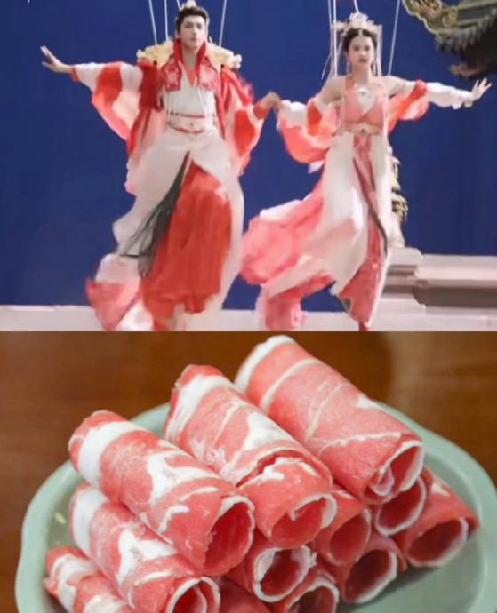 ​婚服被调侃像肥牛卷  白鹿幽默回7个字