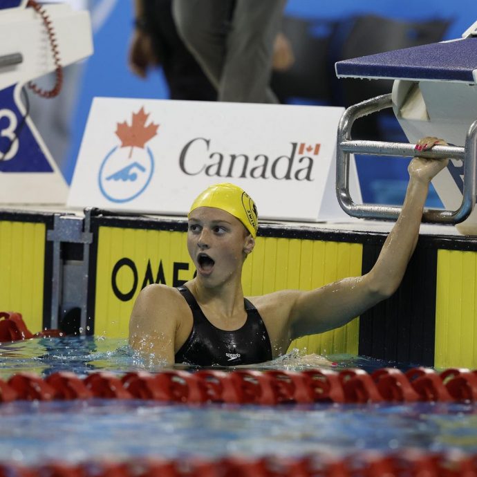 一周内破2项游泳世界纪录  16岁麦金托什横空出世