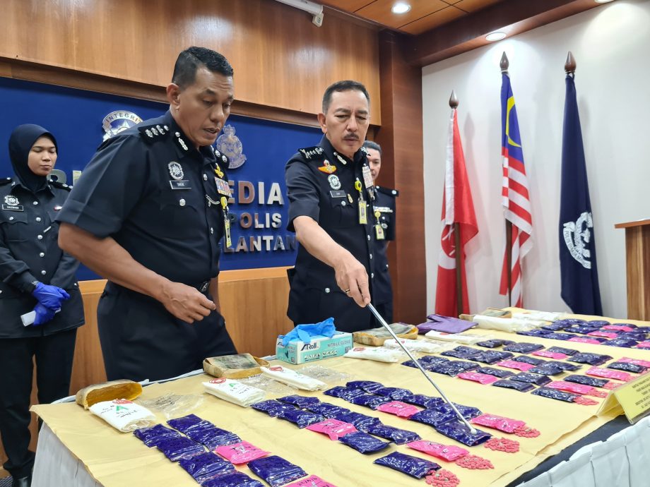 东:丹警起1万8000粒马丸,逮捕2男。