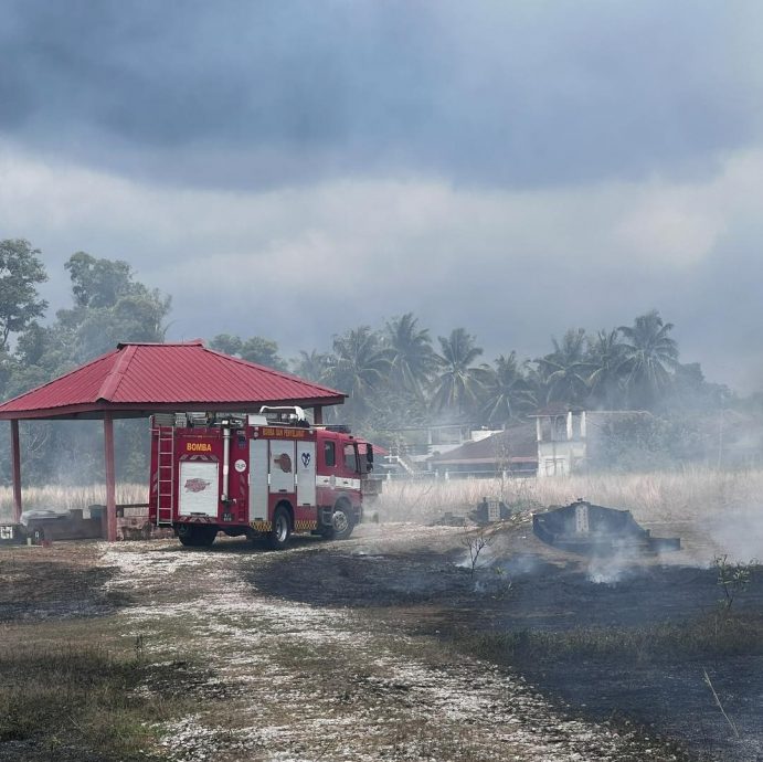 东:云冰大伯公庙义山发生大火