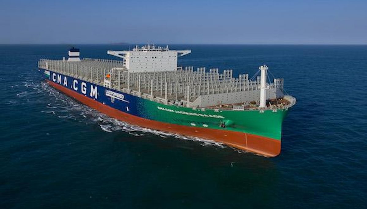中国史上最大单笔箱船订单 中船获法企134亿订单