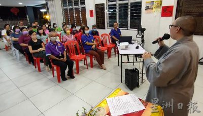 传如法师叮咛学佛者须精进勿放逸