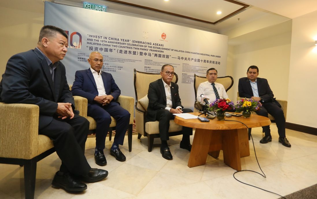 马中关丹产业园十周年:彭州大臣