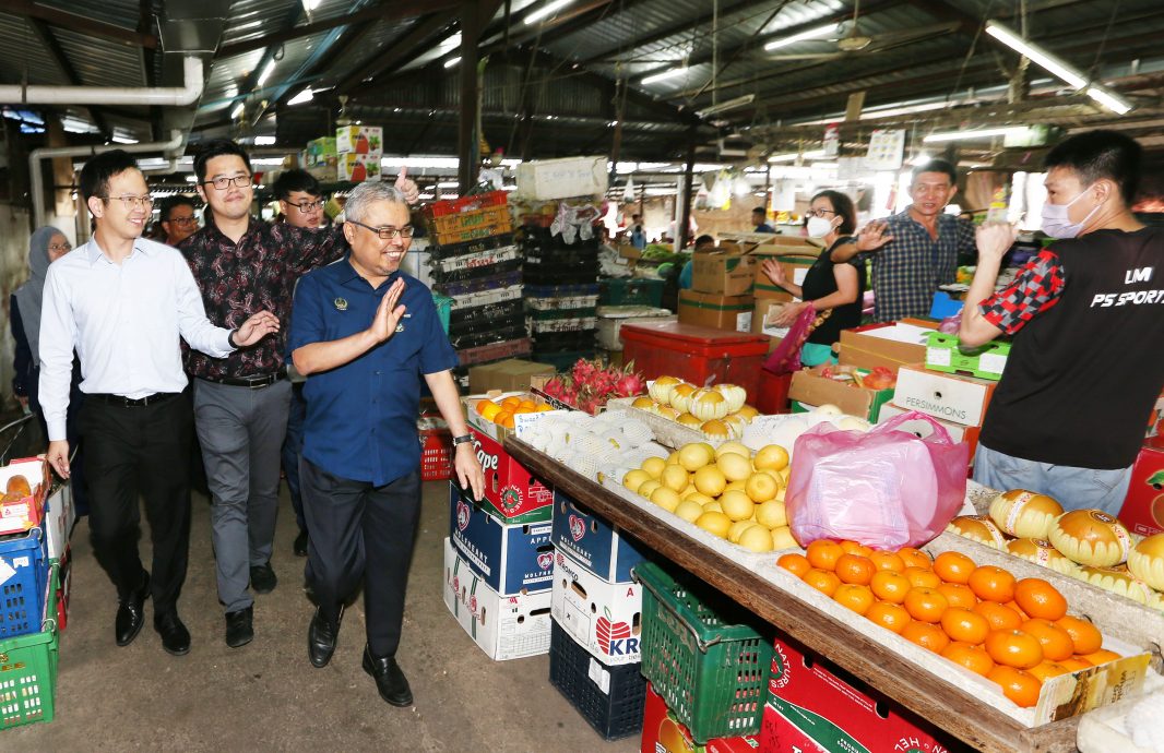 兵如港临时巴刹工程 李存孝:招标中 料5月动工