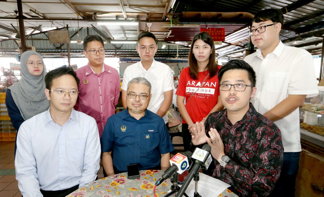 兵如港临时巴刹工程 李存孝:招标中 料5月动工