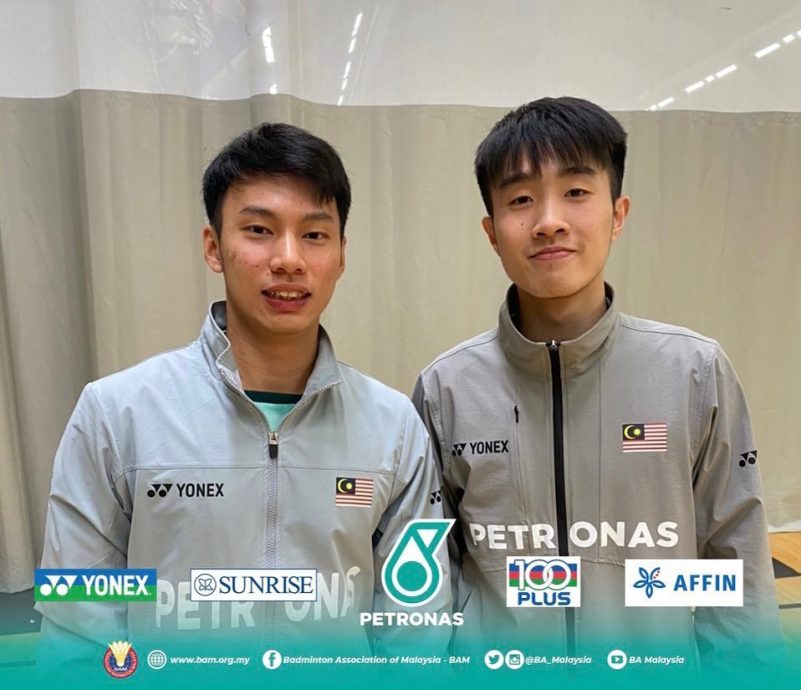 吁国羽后备男双出征东运要自信 陈斌生:你们能击败更强对手