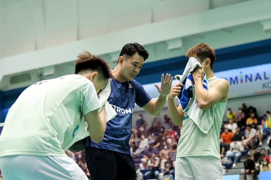 吁国羽后备男双出征东运要自信 陈斌生:你们能击败更强对手