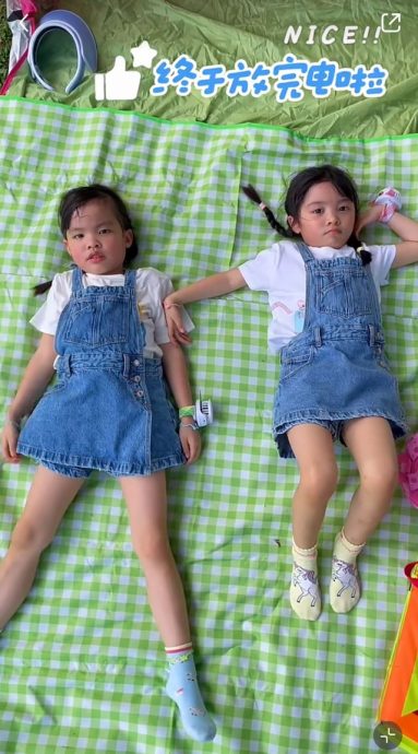 否认小女儿腺样体面容 熊黛林急护孩子很健康