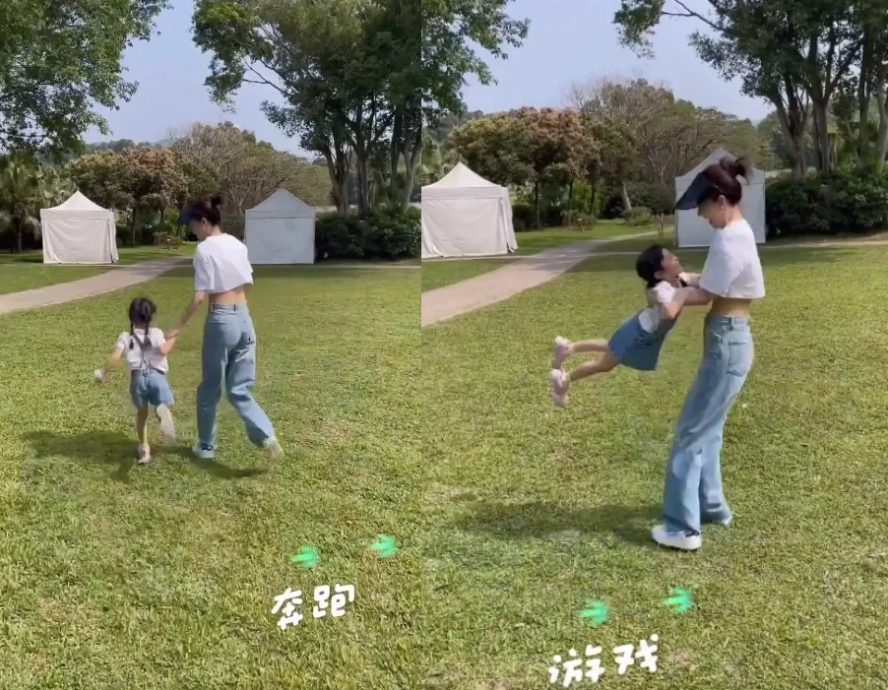 否认小女儿腺样体面容 熊黛林急护孩子很健康