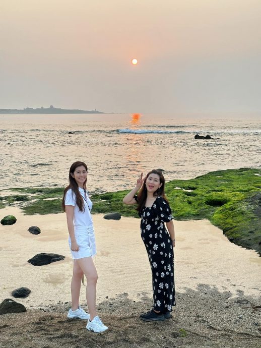 和家人出游甜晒孕肚 Selina认证都市传说