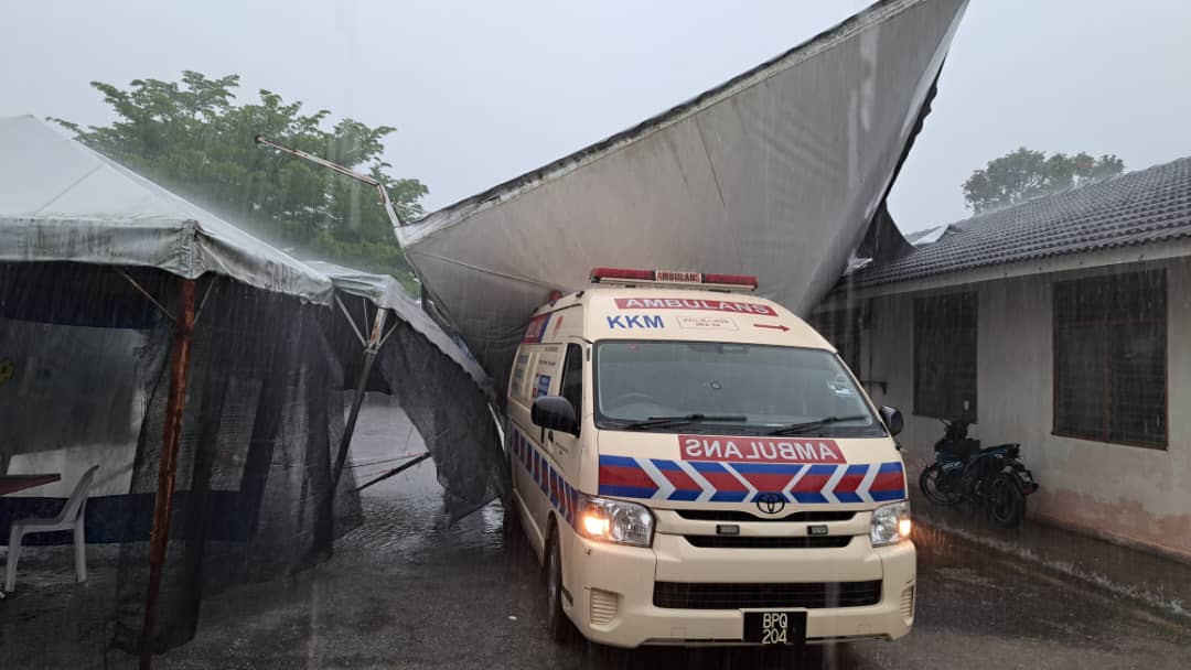 大都会:煤炭山政府诊所遭狂风袭击/9图