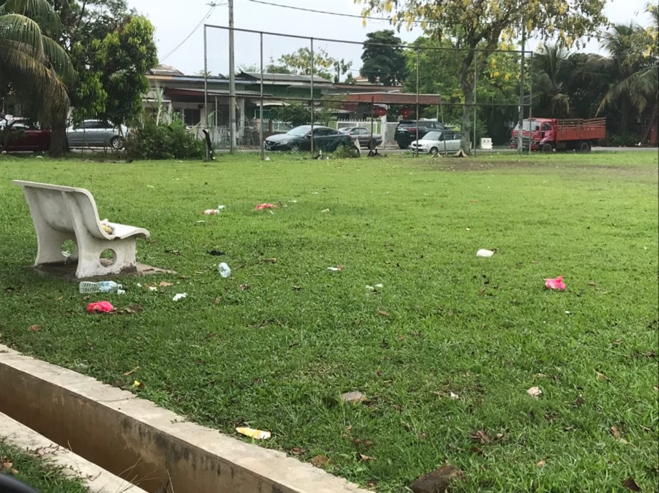 大都会/ME02头/社区处处垃圾，旅居国人返马看不过眼下场清理！