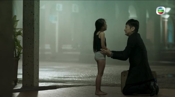 大马童星姚羽《女法医JD》演Sa童年 哭戏抢爸爸陶大宇镜