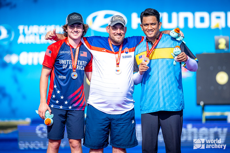 安塔利亚站射箭世界杯 祖瓦伊迪勇夺2铜