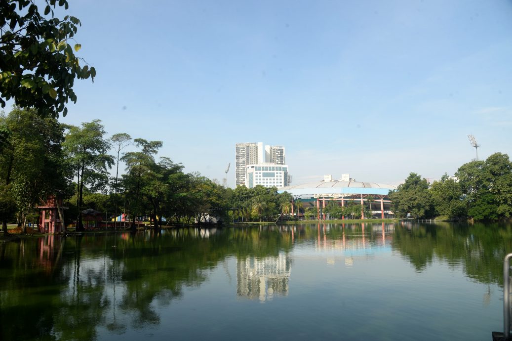 封面主文-大都会-格拉那再也城市公园/湖泊浮萍完成清理