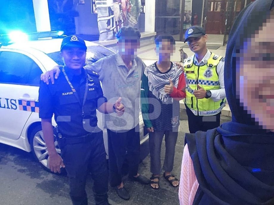 将孩子留大道休息站 警发现护送孩子交大意父母