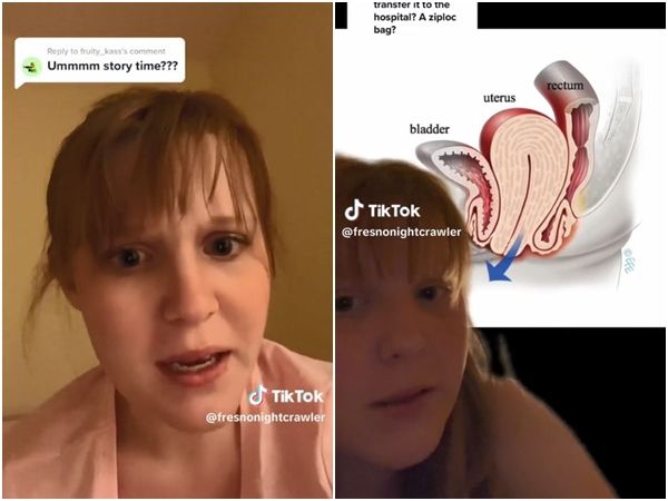 少女放屁太用力 子宫从下体掉出