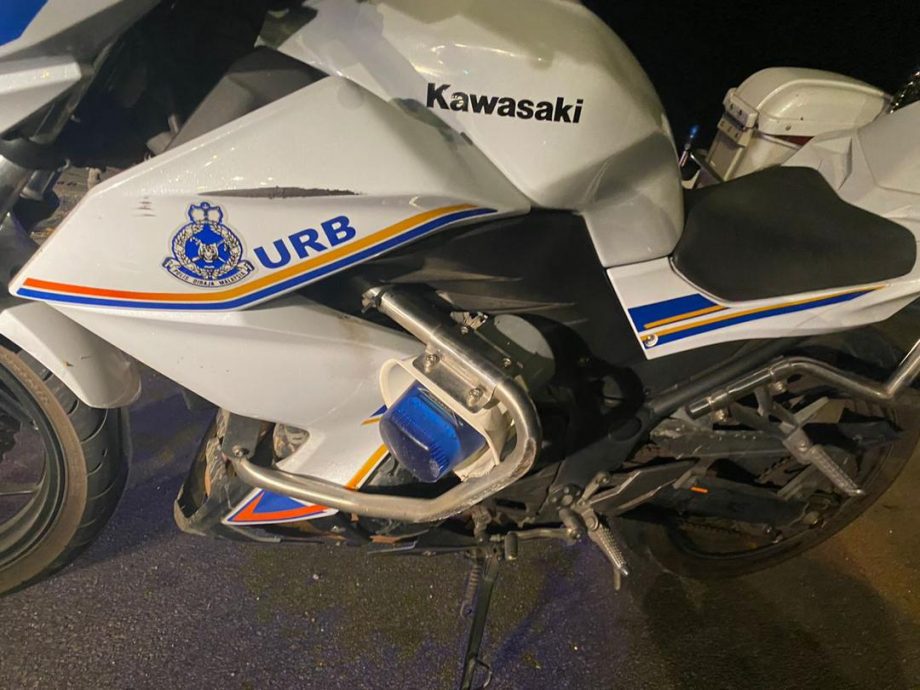 已审（大北马）男子还挑衅地朝警方抛硬物！