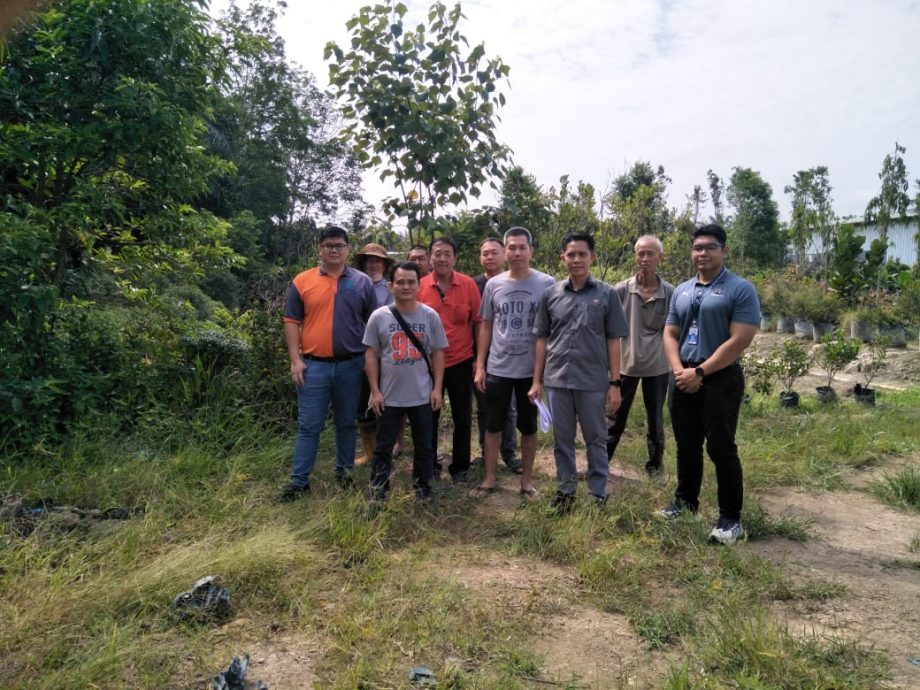 **已签发**柔：保留地被挖池，东甲县土地局指示涉及者填盖