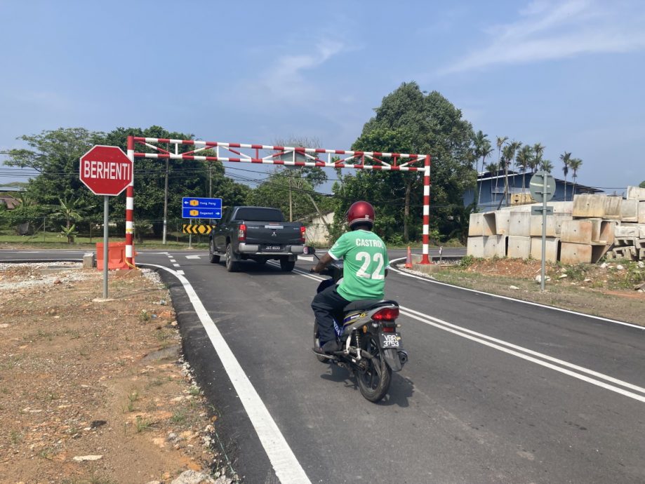 **已签发**柔:拉美士人享便利!巴刹路通永平路双轨下替代道路启用