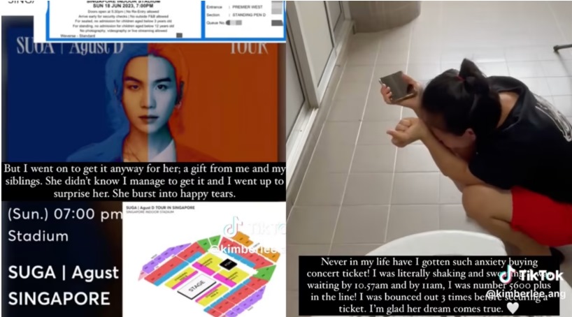 *已签发*柔:狮城二三事:女雇主送BTS演唱会门票助圆梦 女佣感动落泪