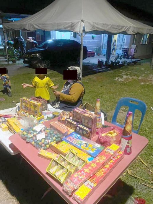 **已签发**柔：第三版头条：非法售卖烟花爆竹，36男被捕