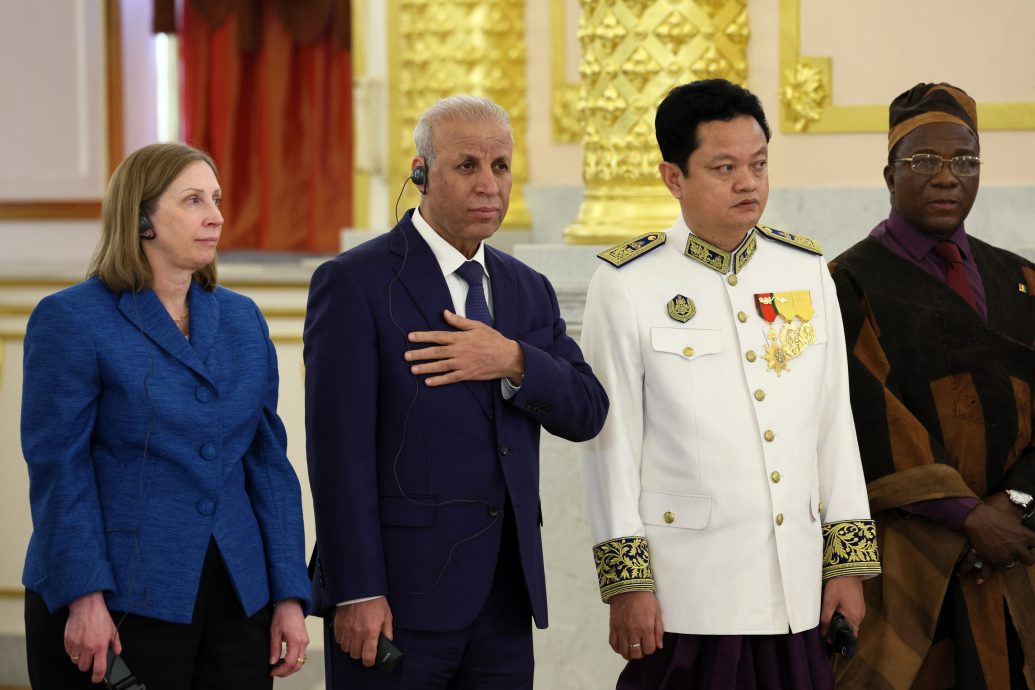 接受17国大使递交国书 普汀批美欧要为关系恶化负责