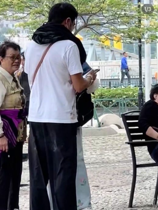 携子游澳门被捕获 吴镇宇装聋拒合照