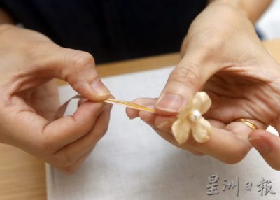 日本和纸造花 玩出惟妙惟肖花首饰