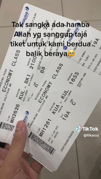 善心人士赞助机票 东马学子返乡过节