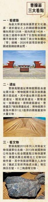 曹操墓举行开馆仪式　展出488件文物 