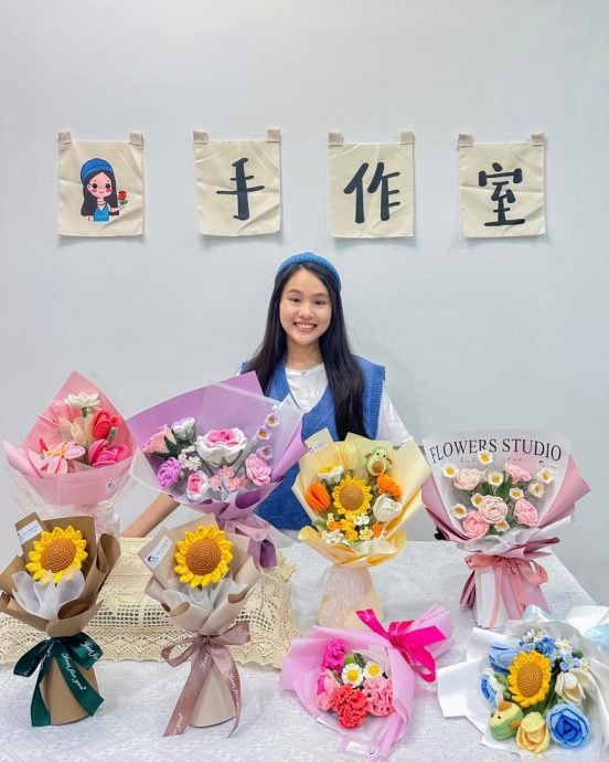 柔:【时尚记事簿】(4月8日刊):独特美观显心意可收藏,钩针花束成送花新宠